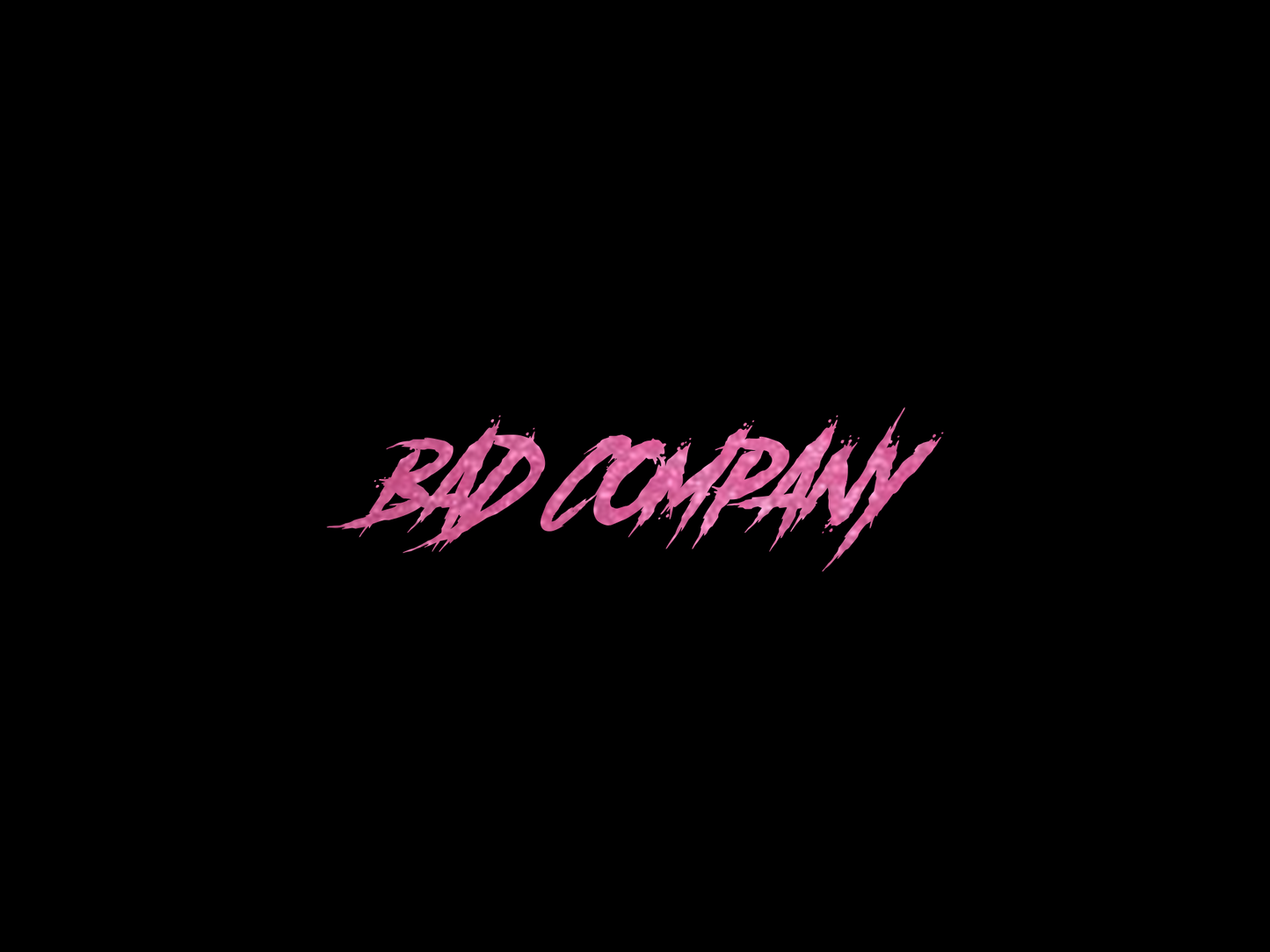 BAD COMPANY DIECUT STICKER