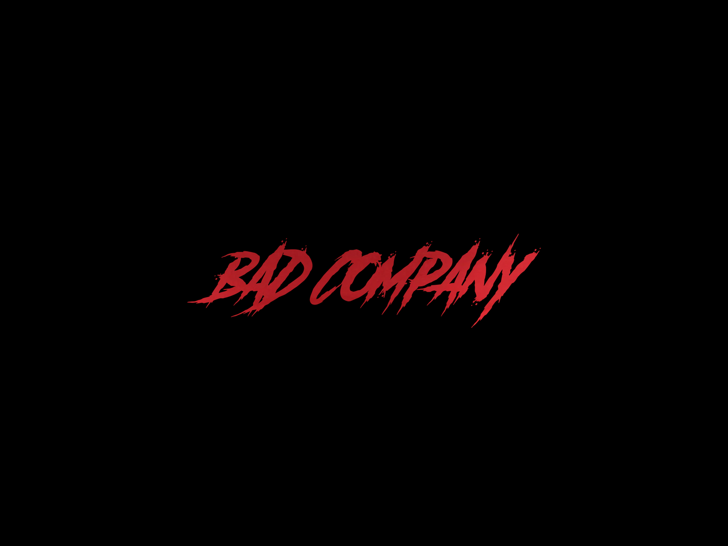 BAD COMPANY DIECUT STICKER