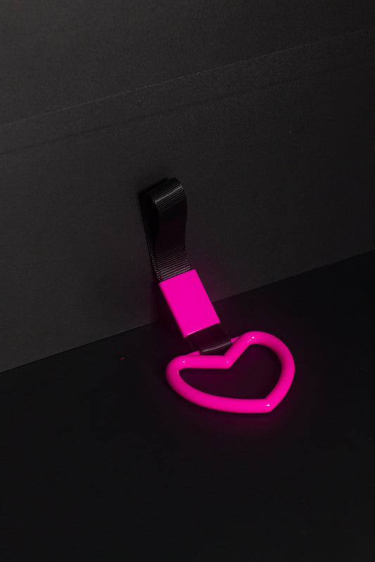 LOVE HEART TSURIKAWA - PINK/BLACK