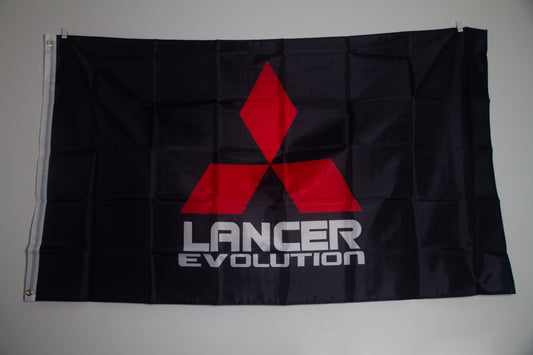 MITSUBISHI EVOLUTION FLAG