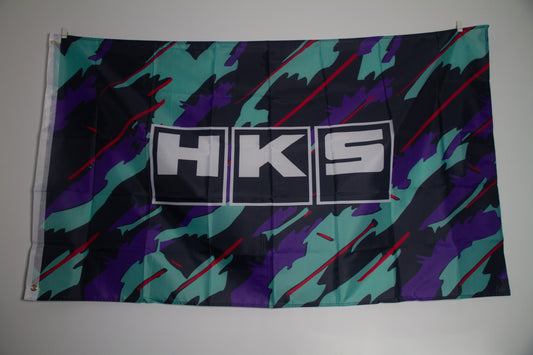 HKS LOGO FLAG