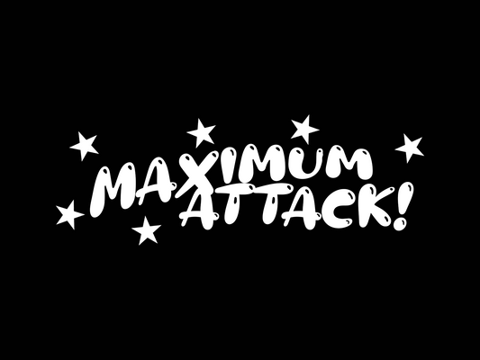 MAXIMUM ATTACK DIECUT STICKER