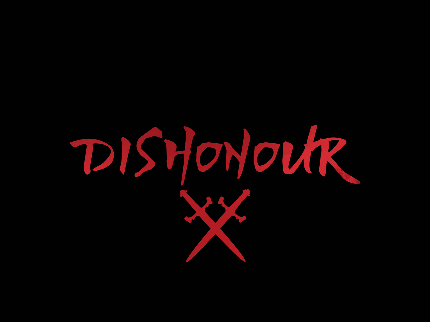 DISHONOUR DIECUT STICKER