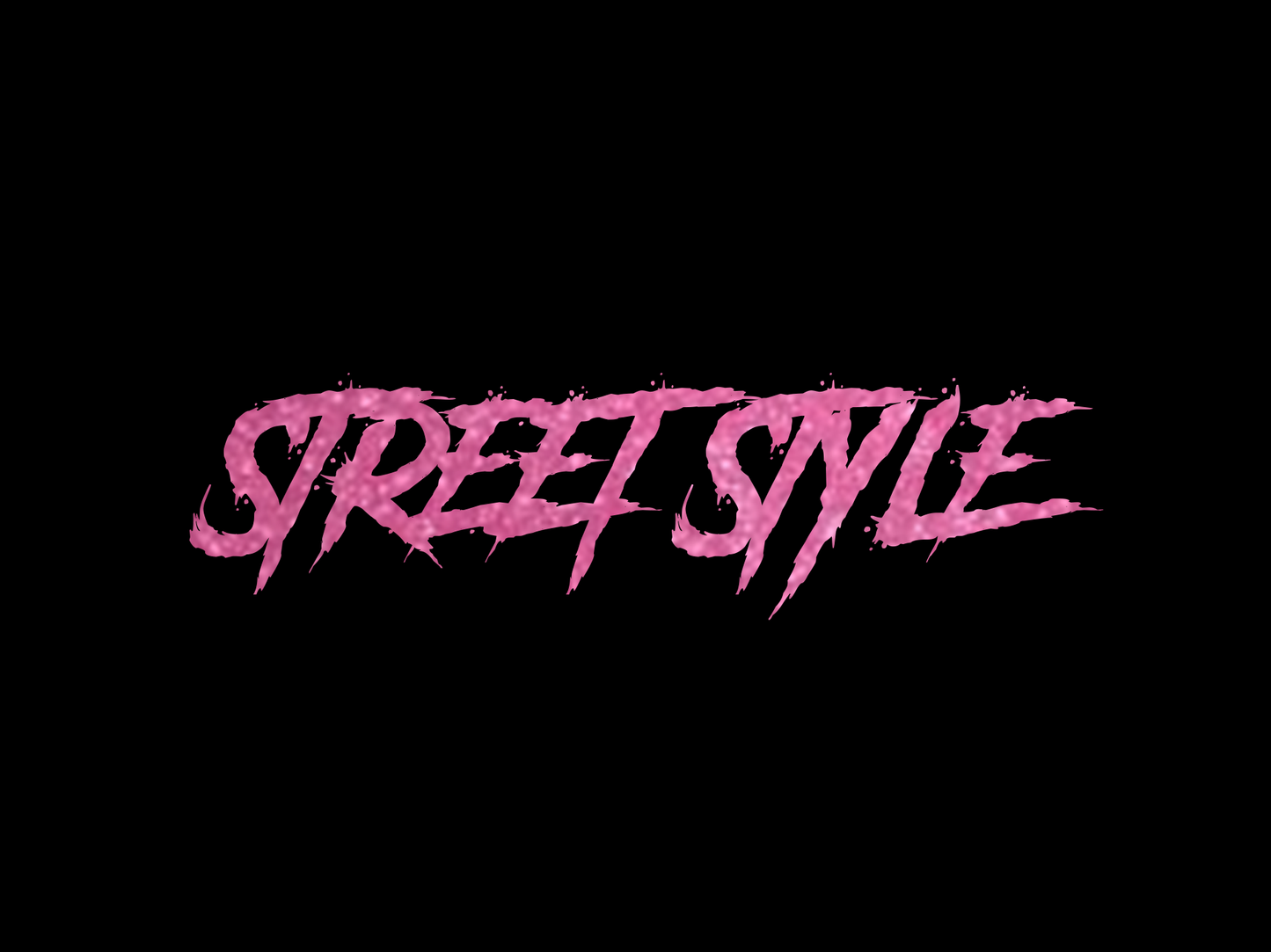 STREET STYLE GRUNGE BANNER DIECUT STICKER