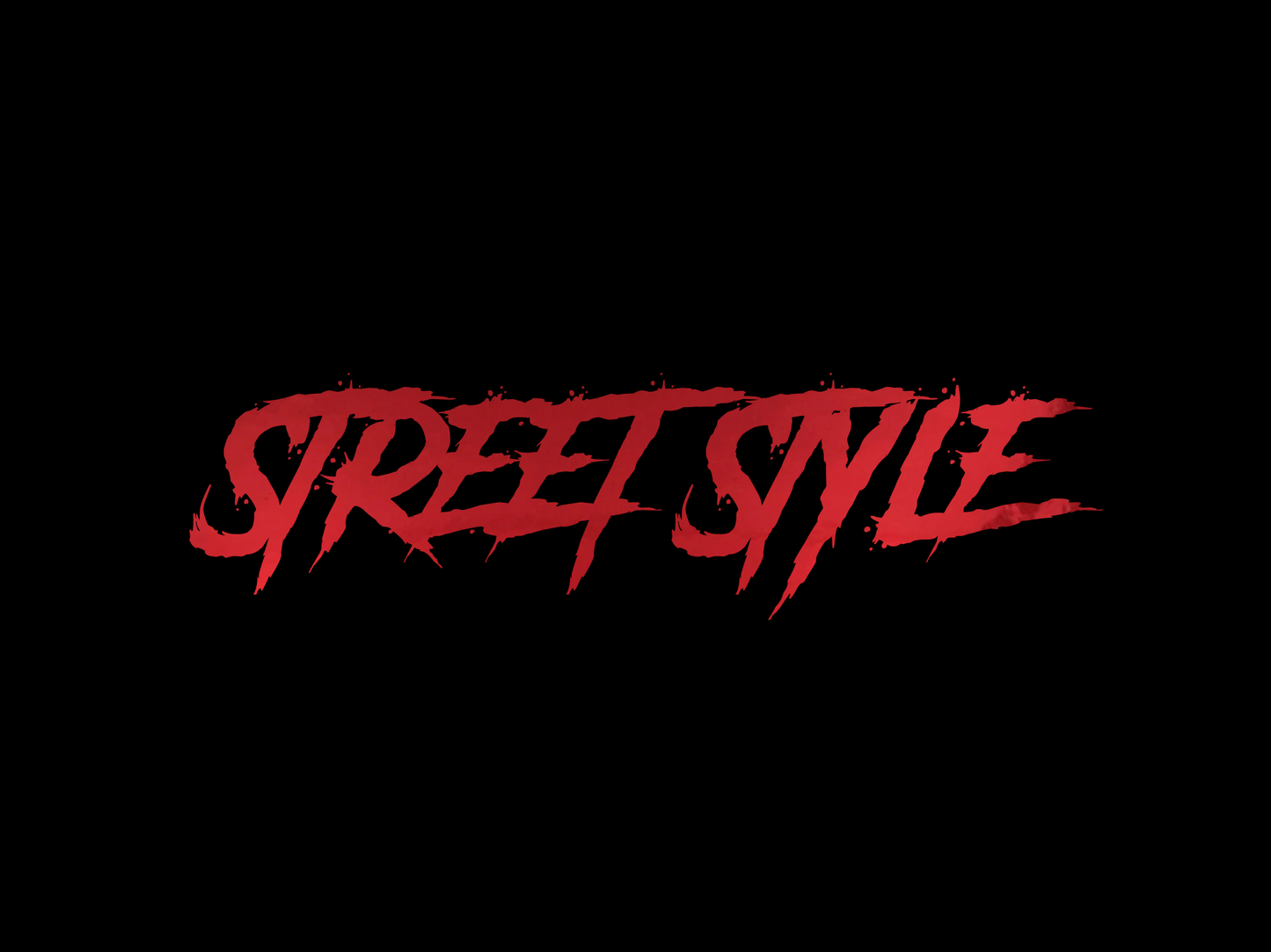 STREET STYLE GRUNGE BANNER DIECUT STICKER